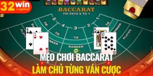 mẹo chơi Baccarat